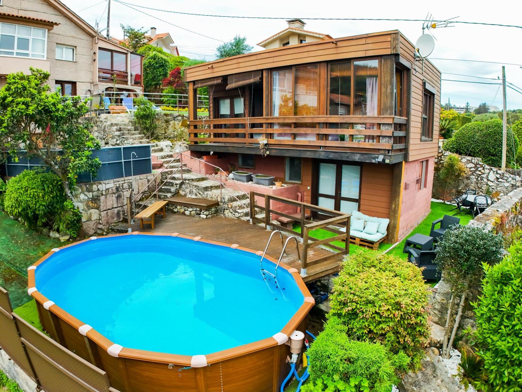 Cabana Vila Do Mar Baiona Extérieur photo